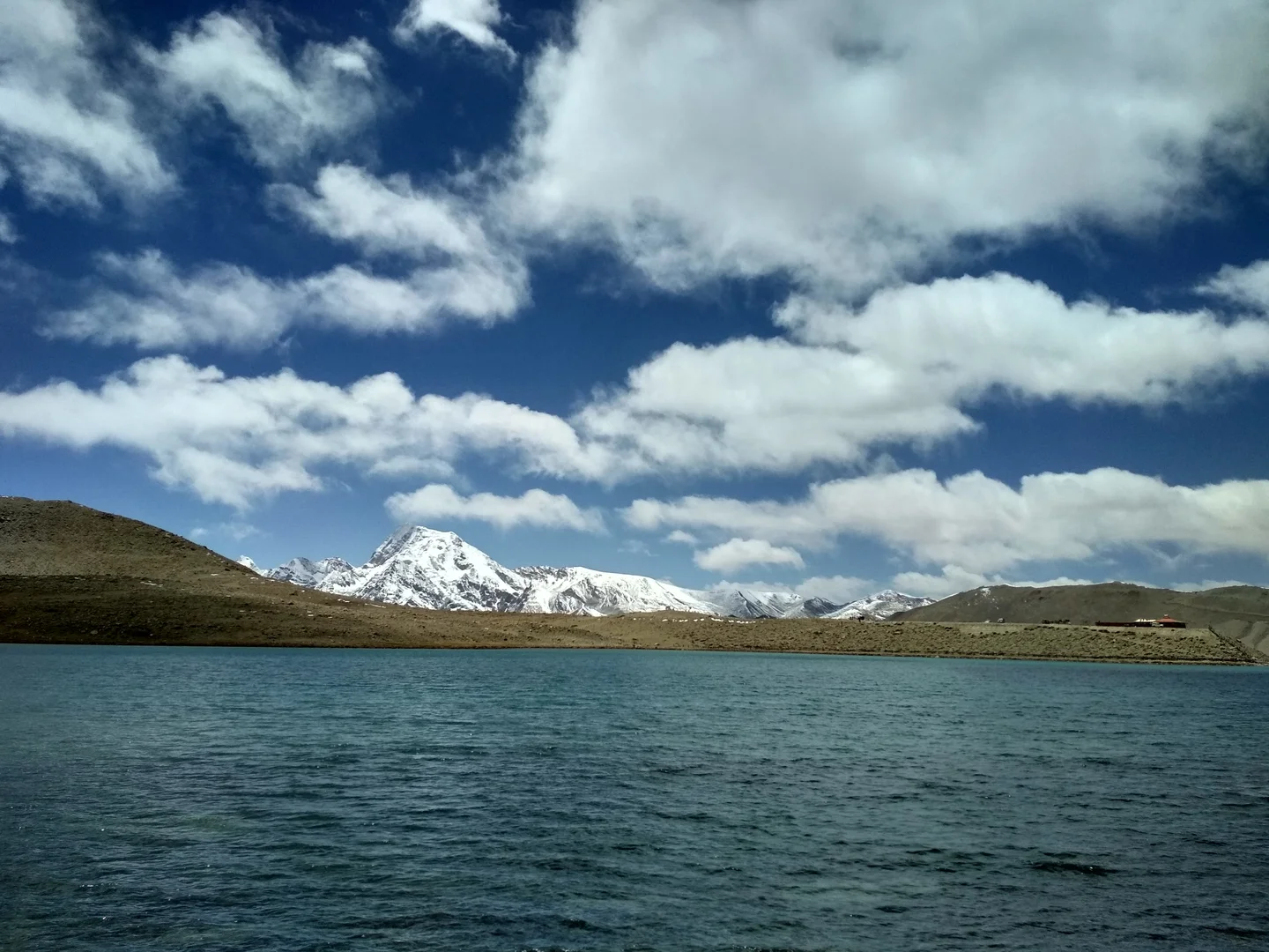 Water beyond the clouds.