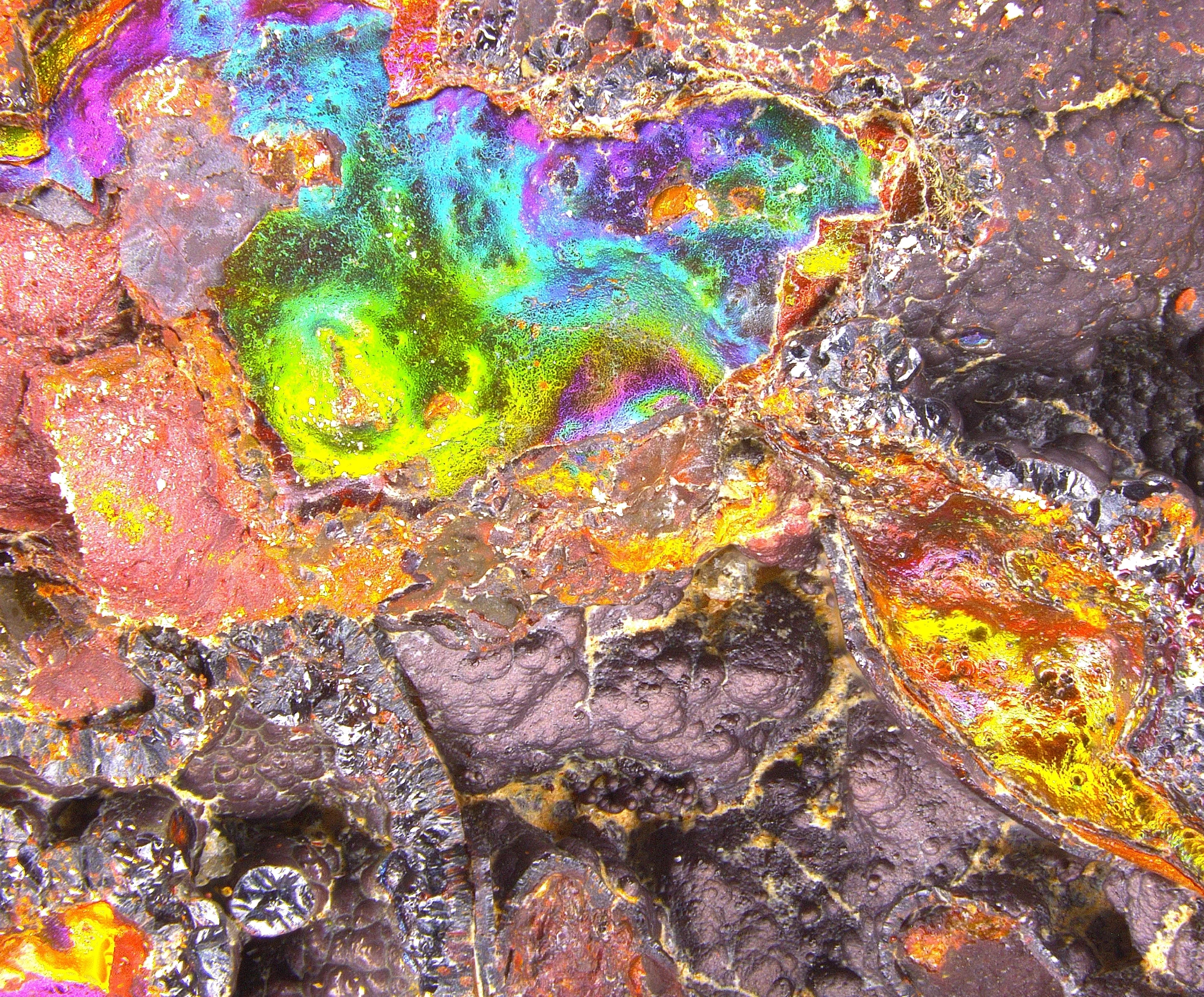Goethite with hematite