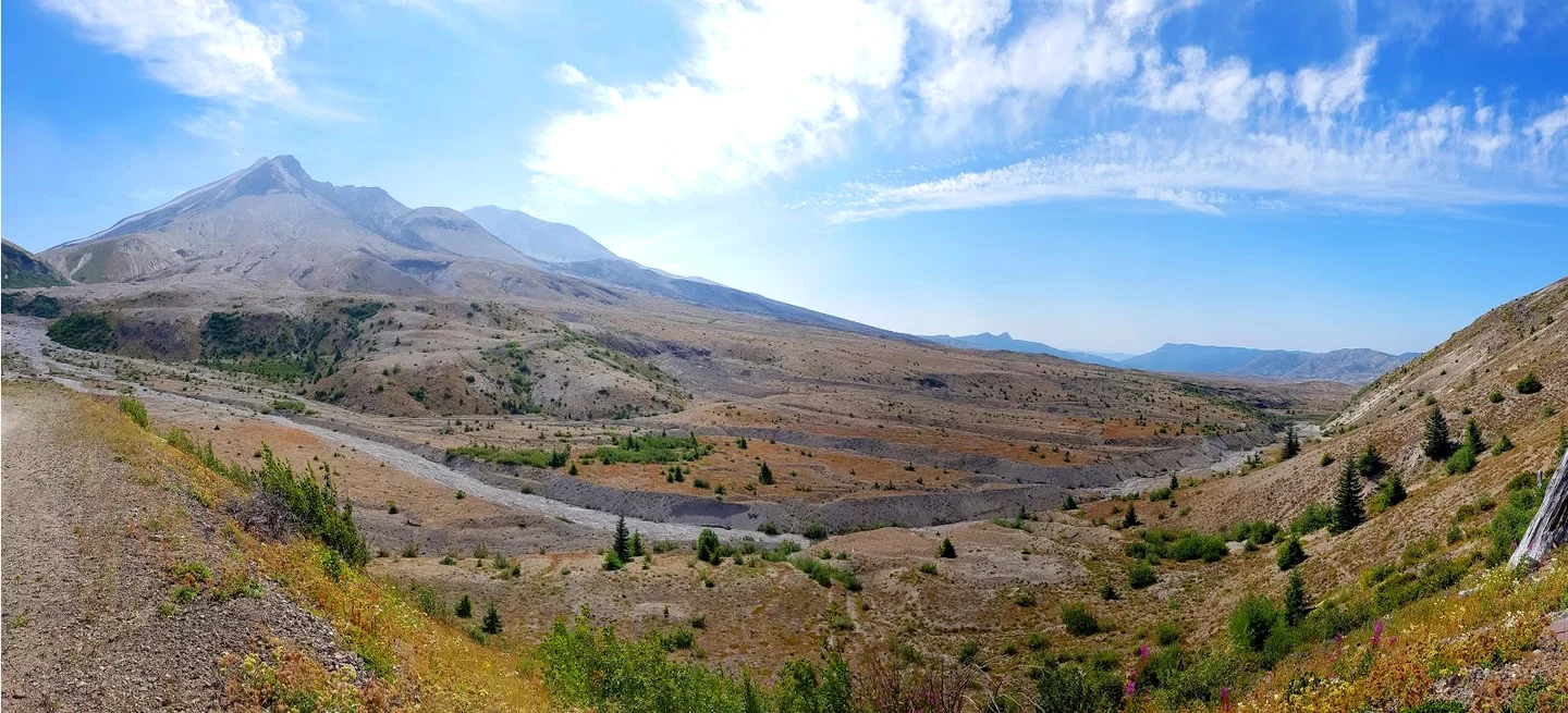 Foggy Mount St Helens