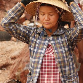 Gold mining on the Shan Plateau, Myanmar