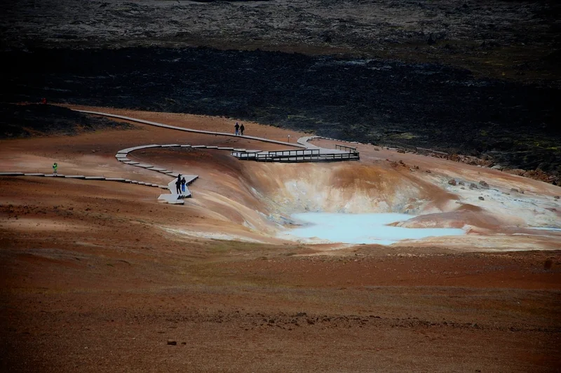 On the Edge of Lava Field