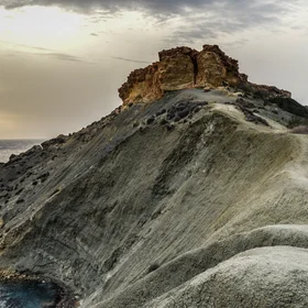 The blue clay of Malta's coast