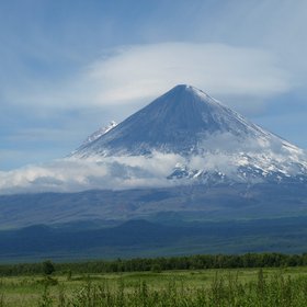 The greatness of the volcano