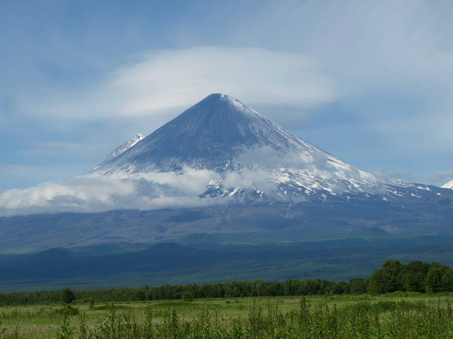 The greatness of the volcano