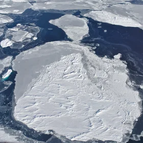 Ice floes in the Weddell Sea