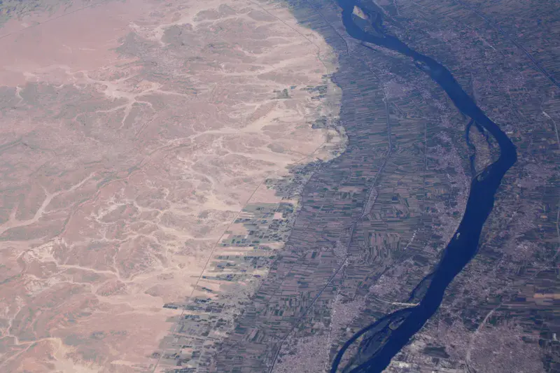Fields of the Nile River