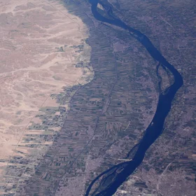 Fields of the Nile River