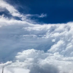 Eye of Hurricane Florence from the NOAA WP-3D