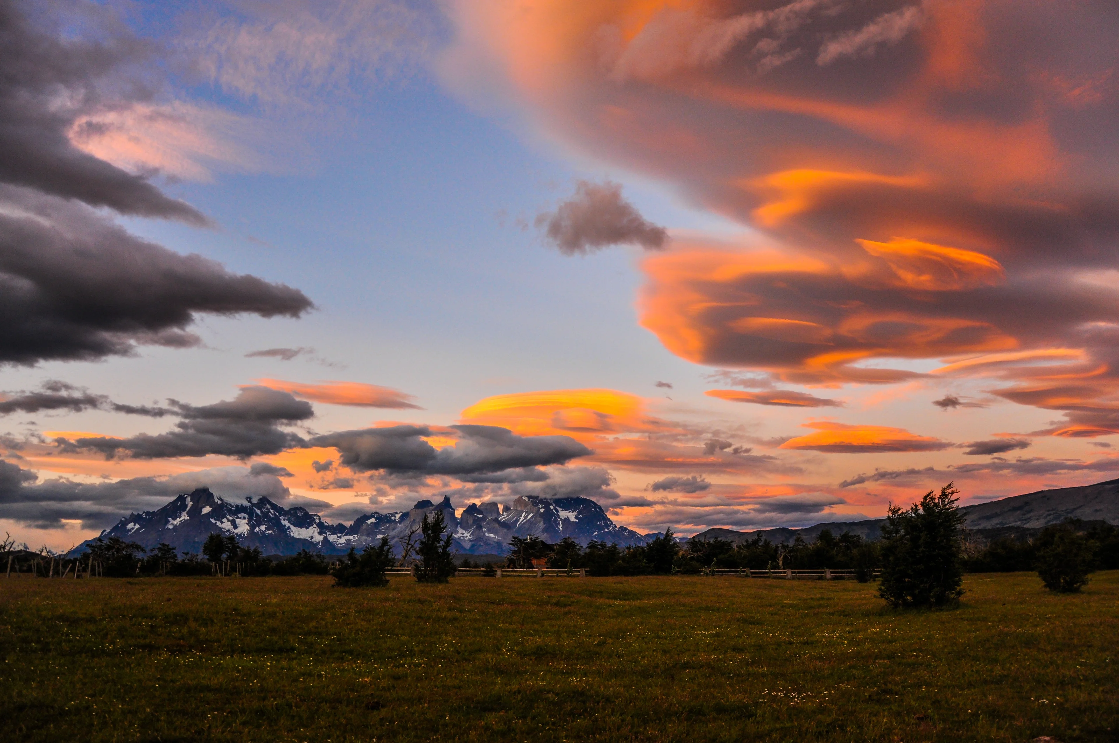 Mountain Wave Clouds over Torres del Paine