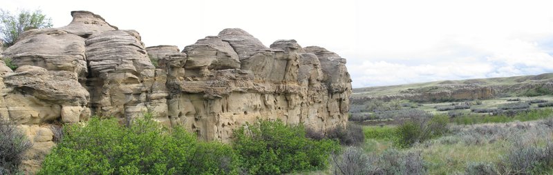 Writing On Stone Provincial Park, Southern Alberta.