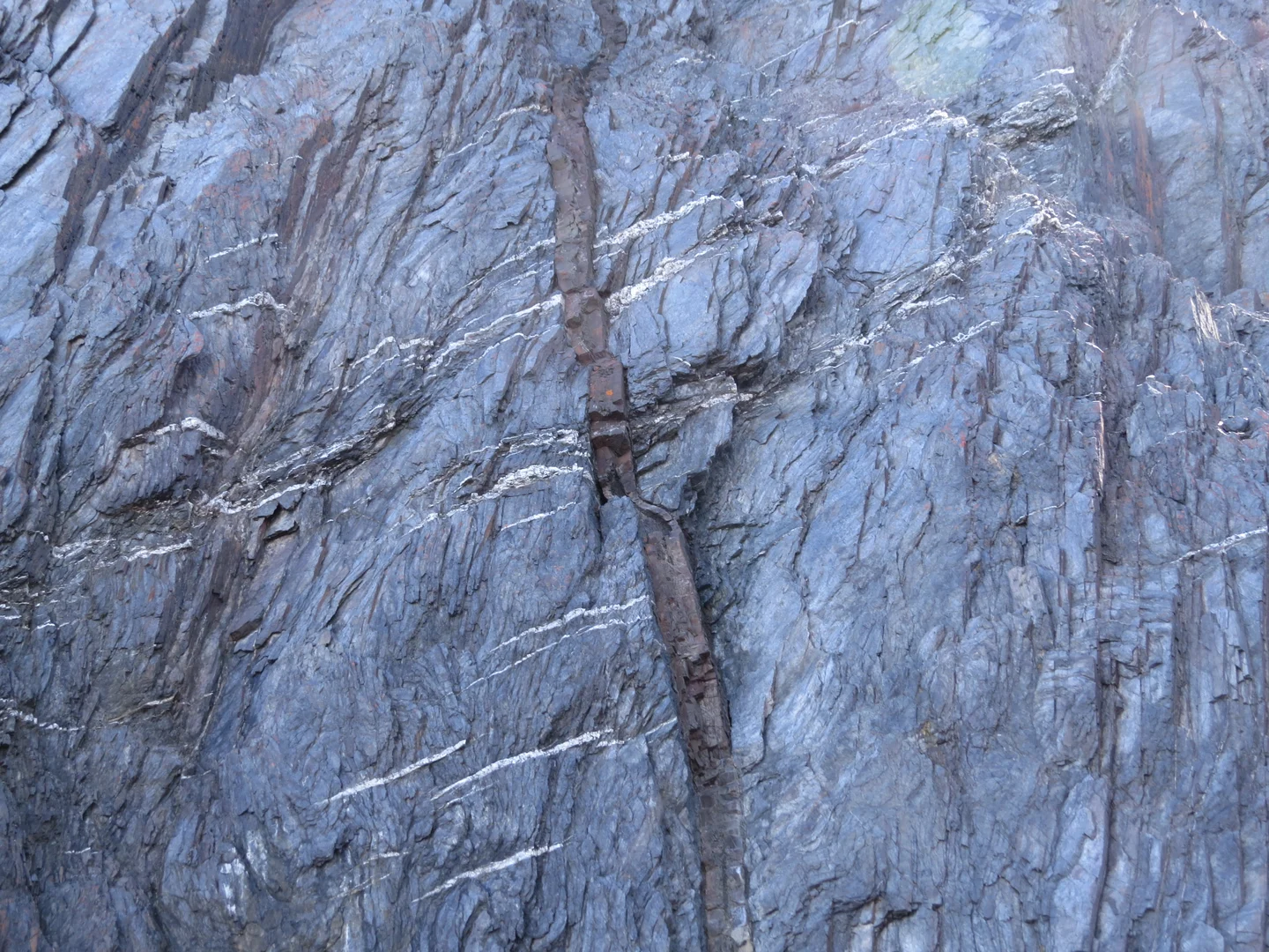 Tithonian aged lamprophyres & pyroxenites cross-cutting Ordovician aged sediments