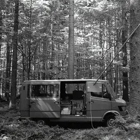 Measurements in the Bavarian forest in 1988