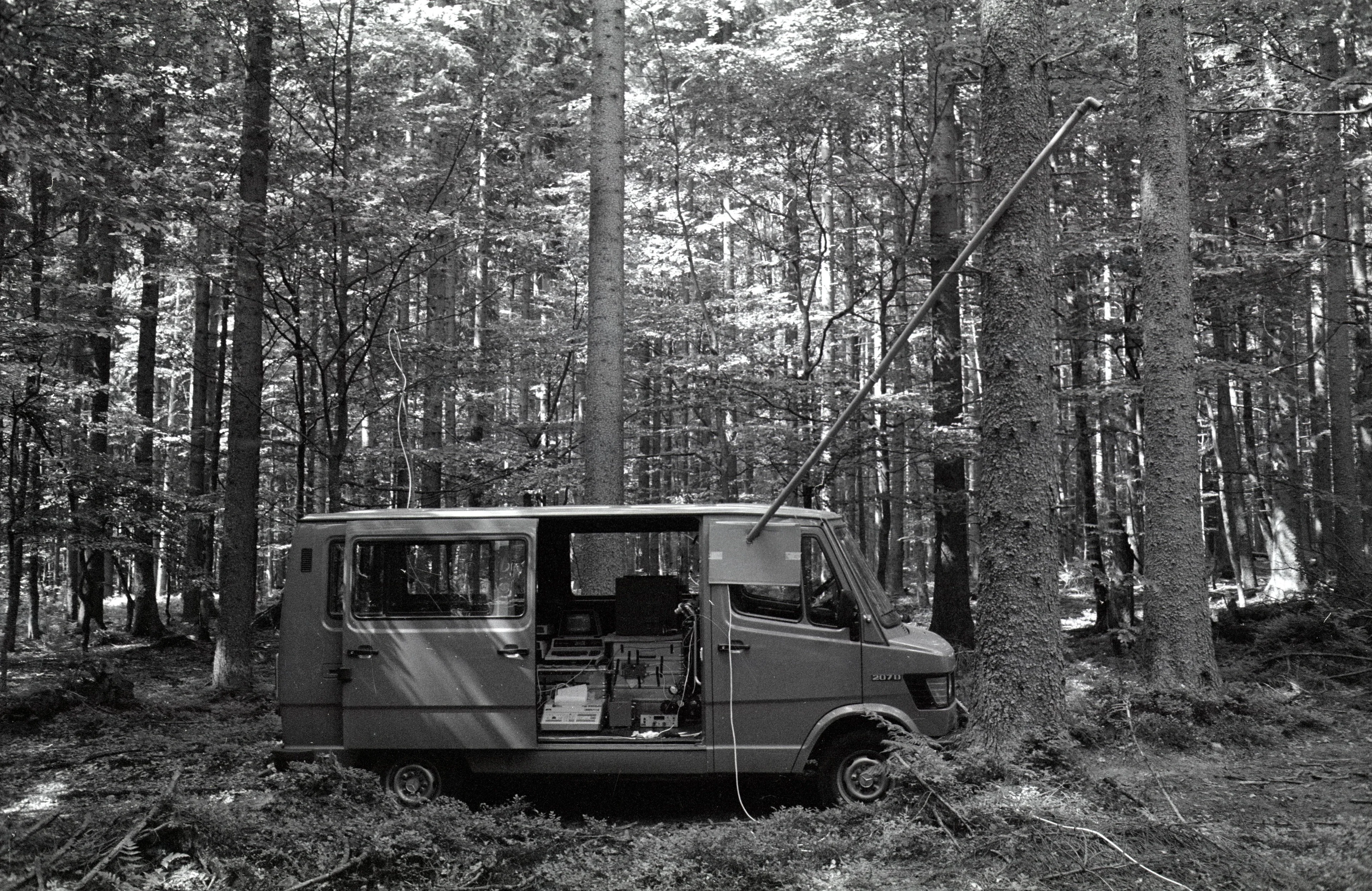Measurements in the Bavarian forest in 1988