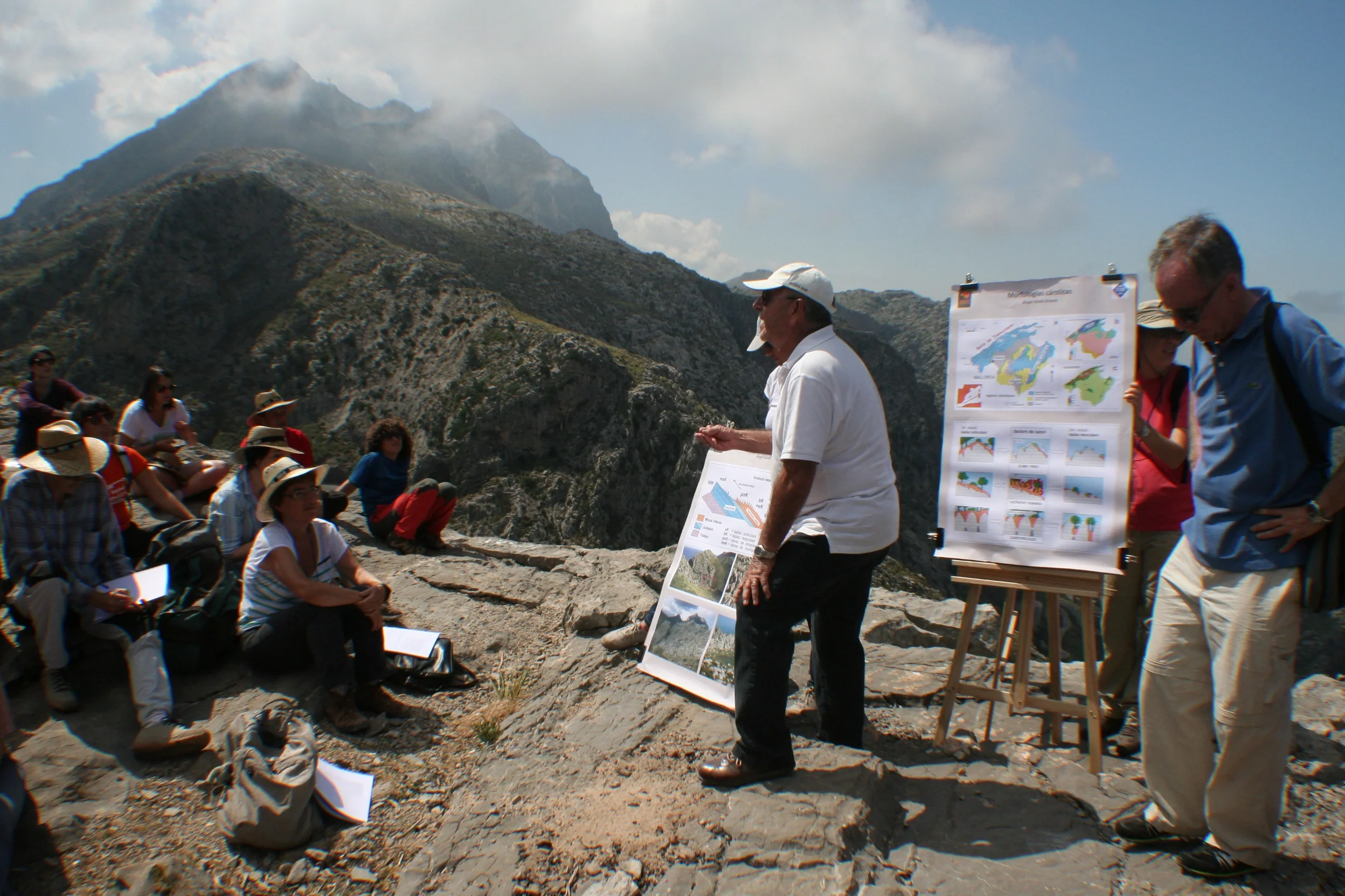 Participants in the 29th Meeting of the Spanish Soil Science Society, Mallorca, Spain, 2013