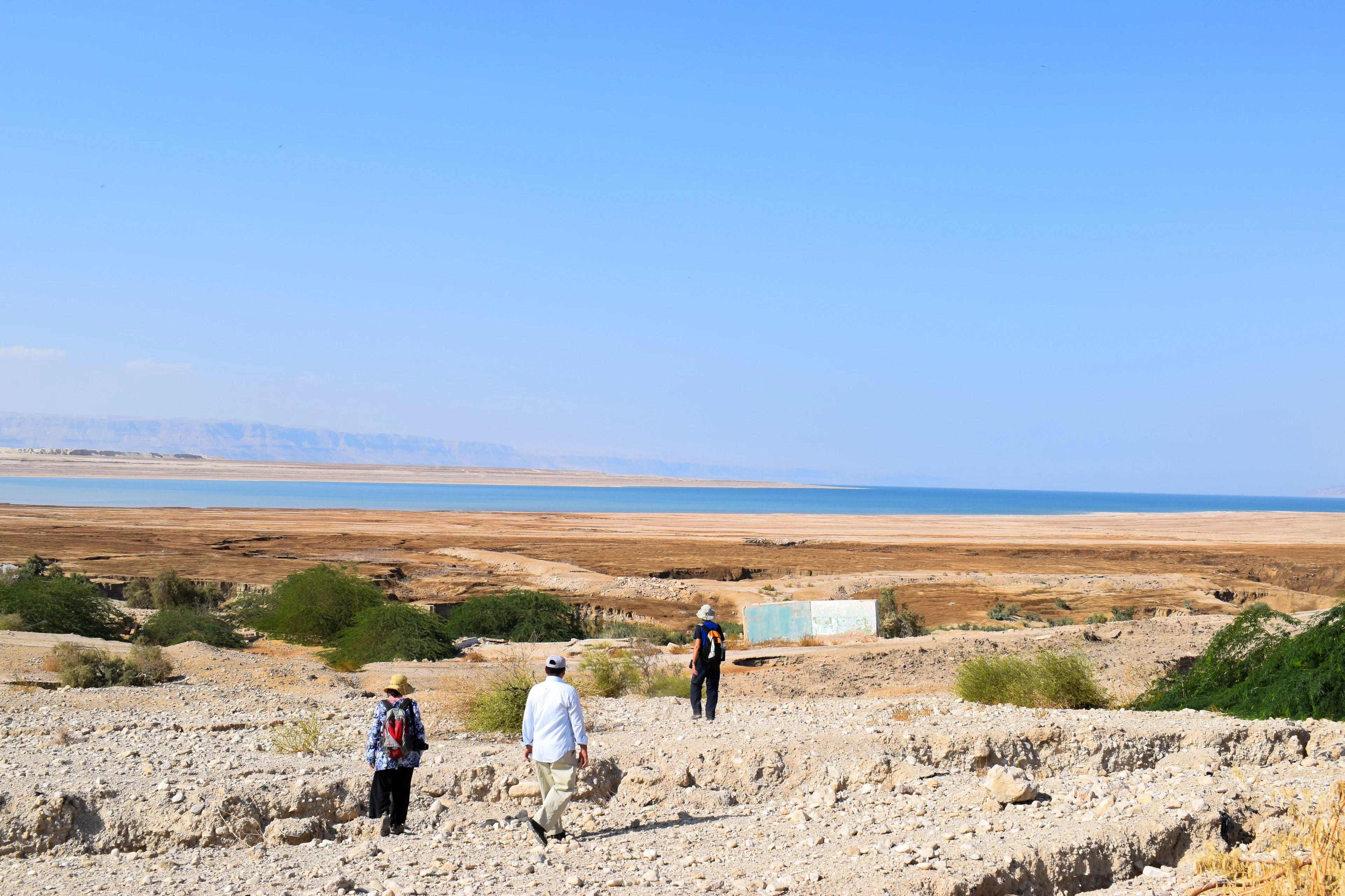 Destroyed Numeira Mud Factory Site, Ghor Al-Haditha