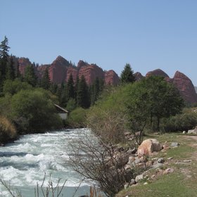 Jeti-Ögüz Rocks in Kyrgyzstan