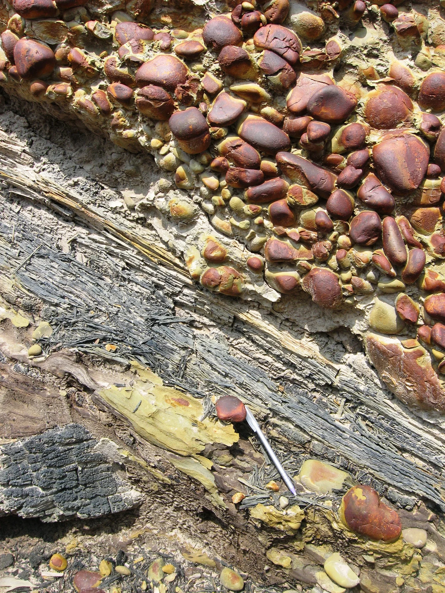 Brunei, past river deposits