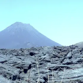Eruption of Fogo volcano