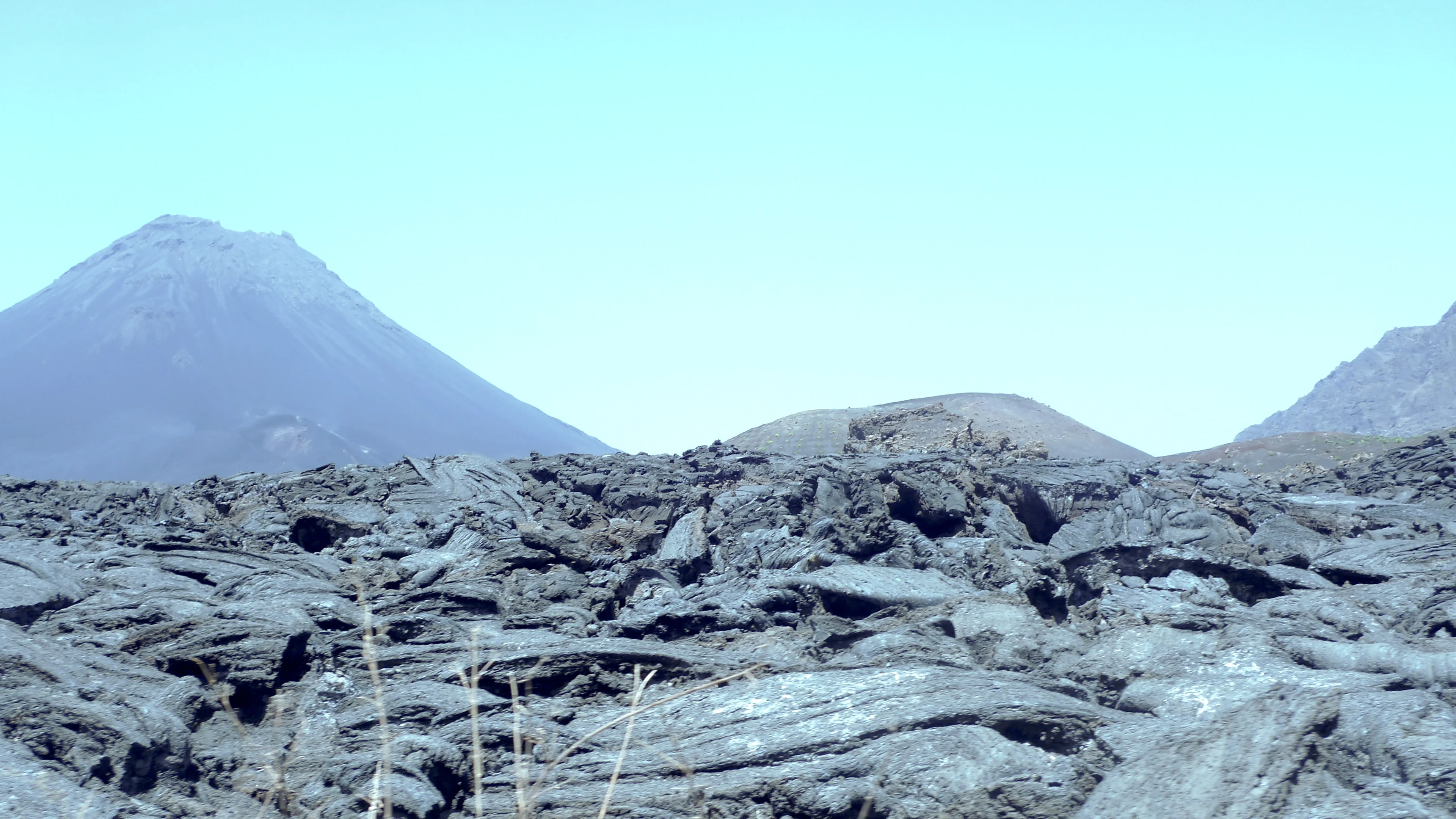 Eruption of Fogo volcano
