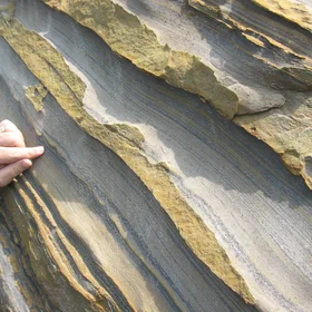 Past river deposits.