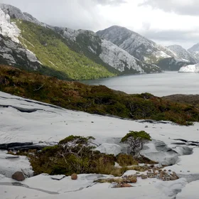 "Limestone glaciers" on Pacific island