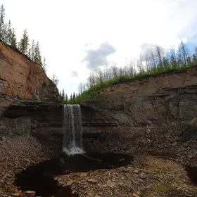 Little Buffalo River Falls, Canada