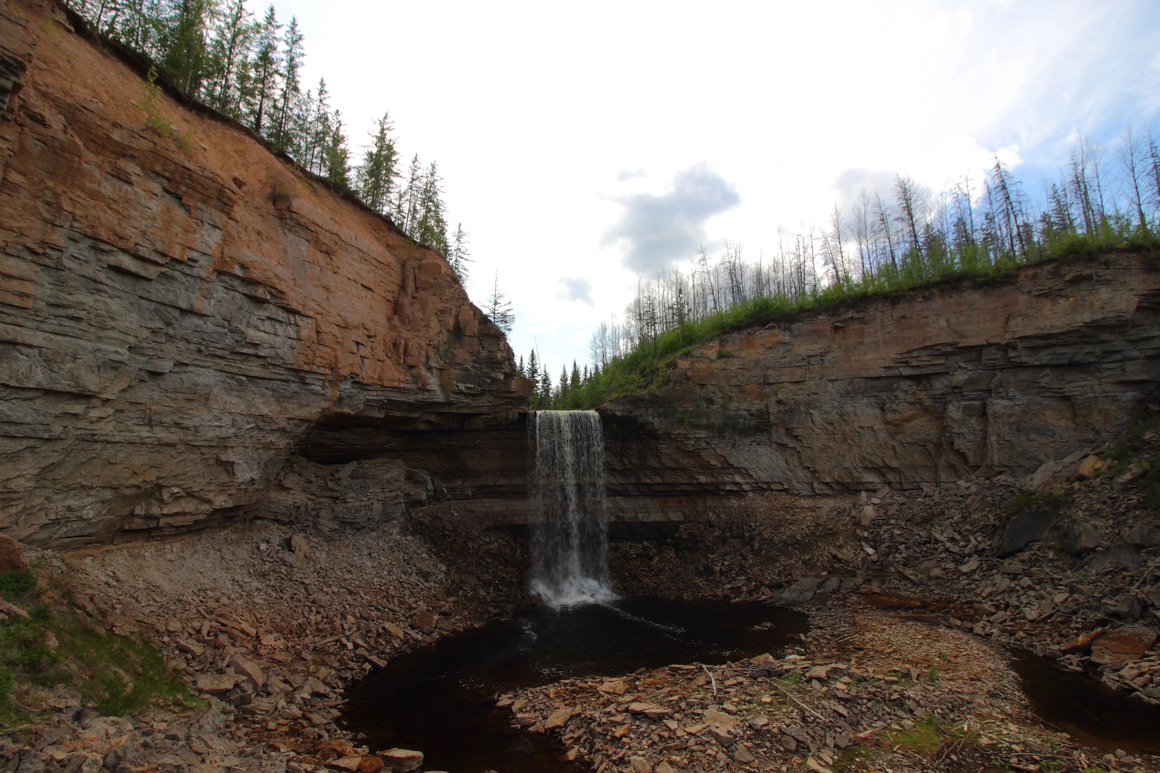 Little Buffalo River Falls, Canada