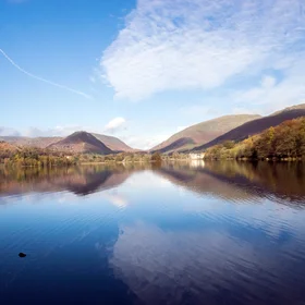 U-shaped valley in the Lake District