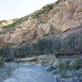 Triassic sill in Mendoza, Argentina