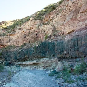Triassic sill in Mendoza, Argentina