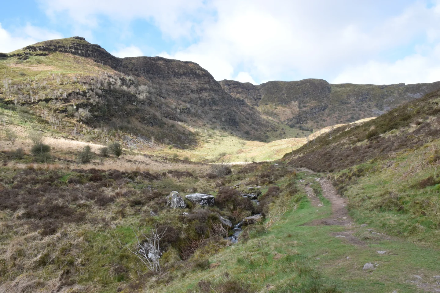 Old Red Sandstone in Brecon Beacons