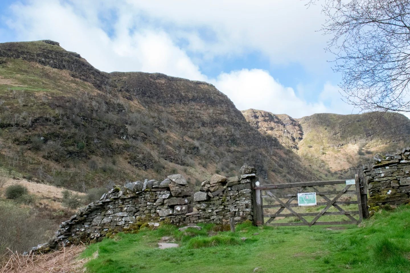 Devonian Old Red Sandstone in Brecon Beacons