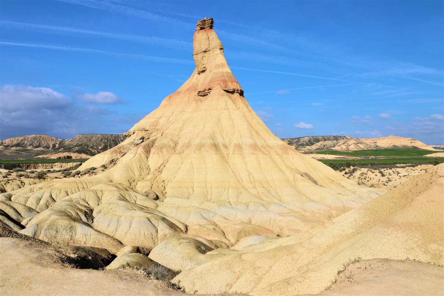 Striking erosion in the Bardenas Reales