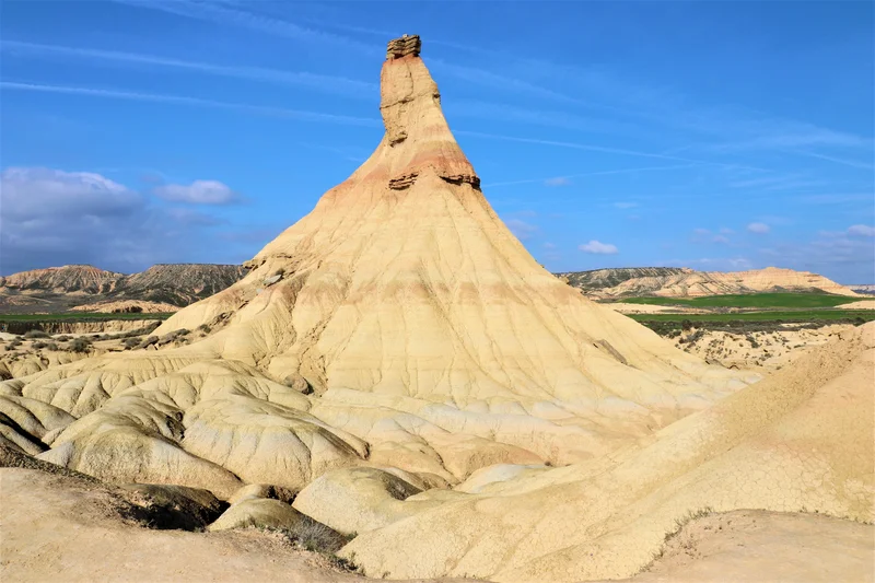 Striking erosion in the Bardenas Reales