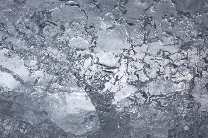 Glacier ice structures
