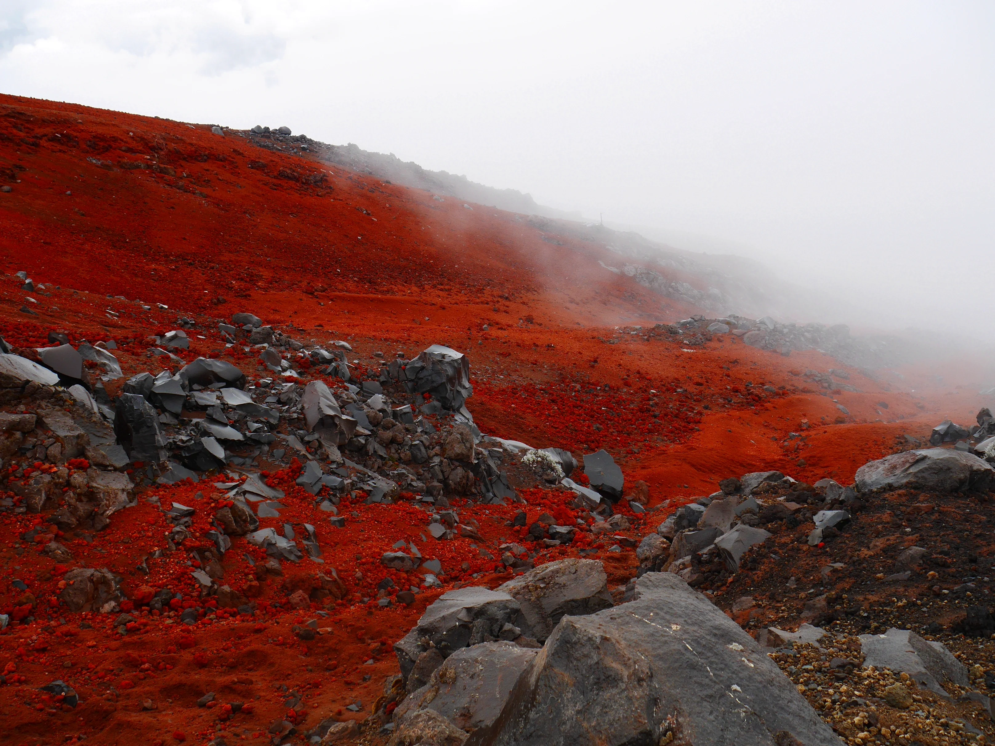 Glimpse of a foreign planet