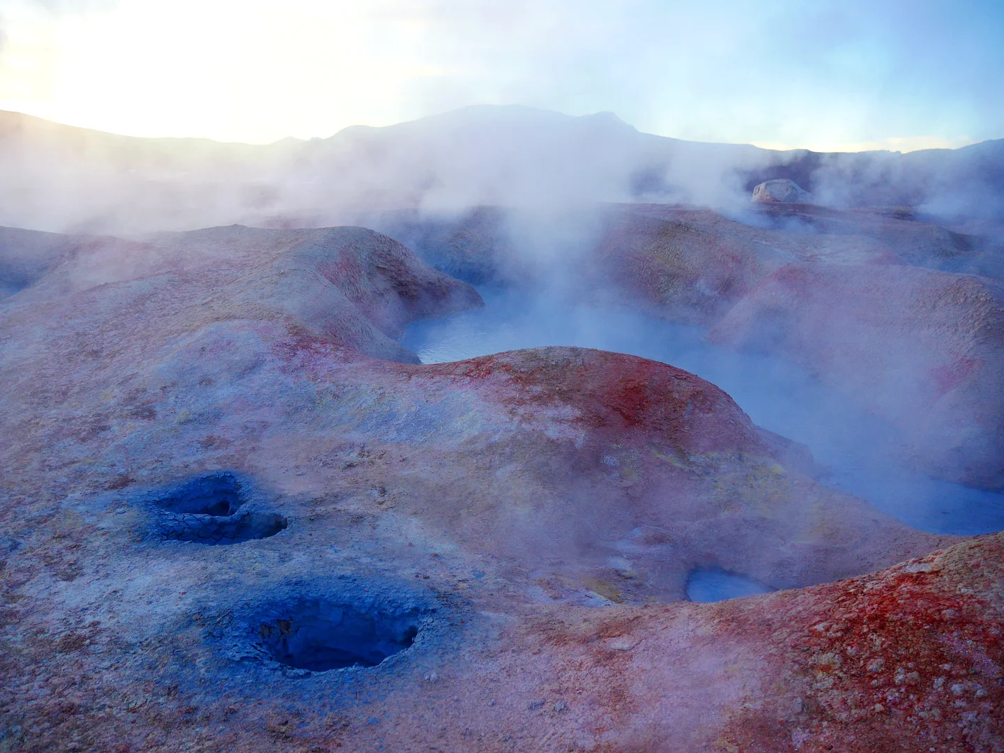 Mystical springs of colour