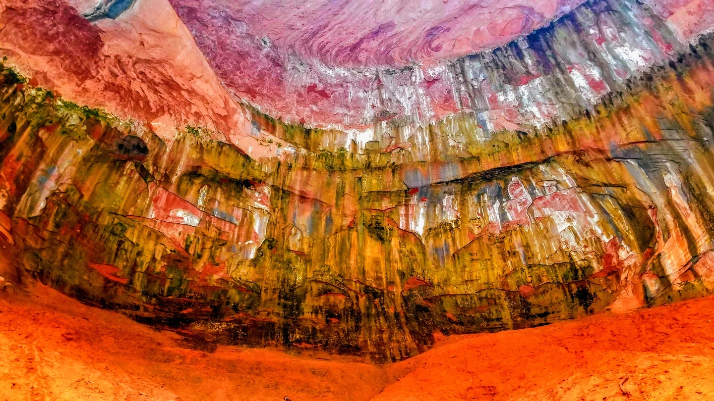 Nature's impressionist painting