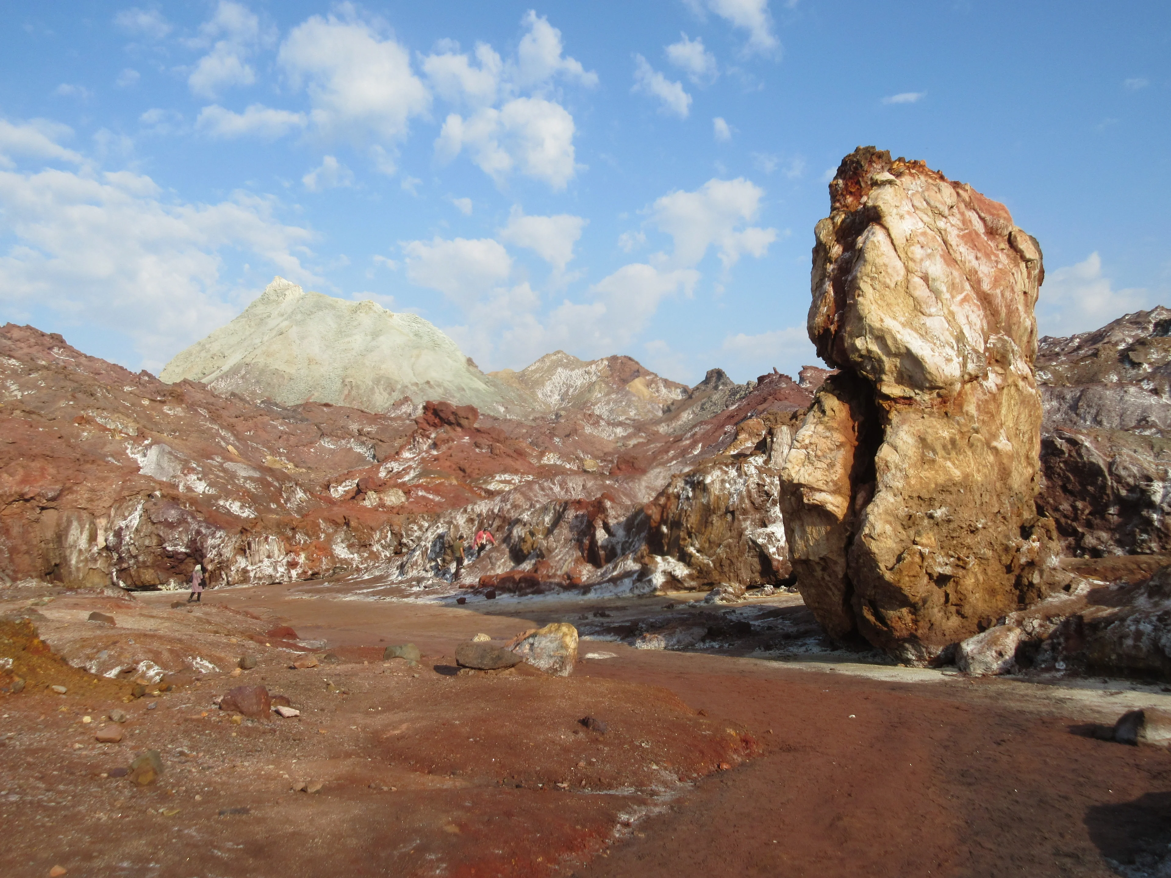 Rainbow Valley in Hormuz Island Iran