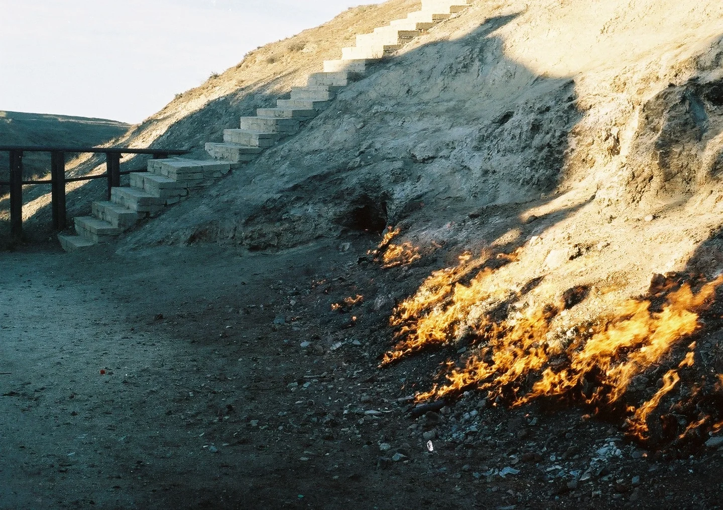 Azerbaijjan, Yanardag gas seepage