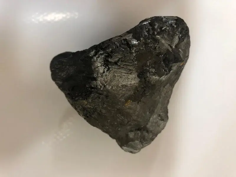Pyrolusite Hand-Sample