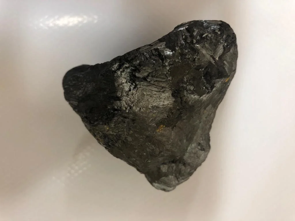 Pyrolusite Hand-Sample