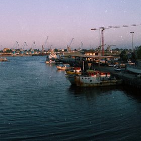 View of the Anzali Port