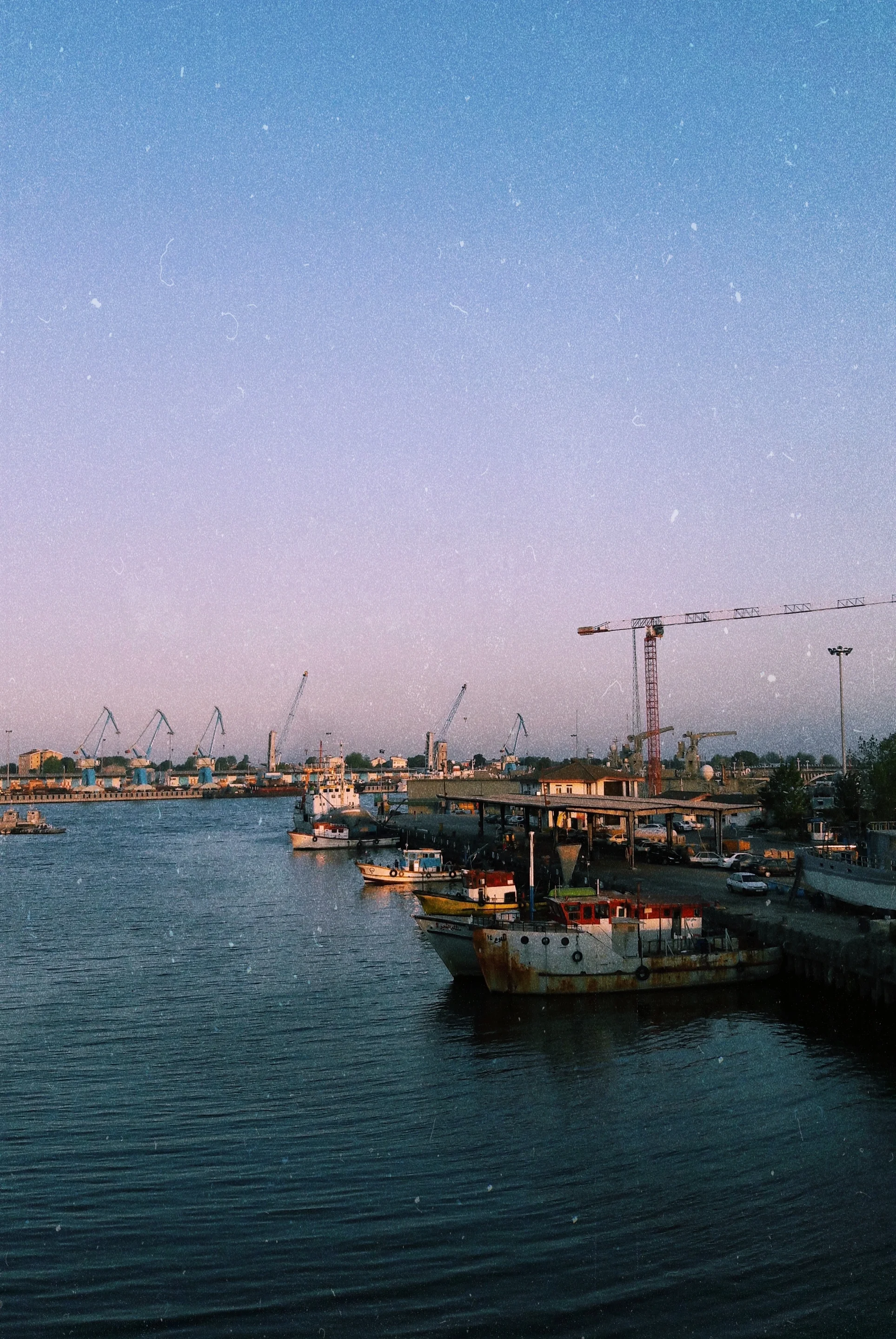 View of the Anzali Port