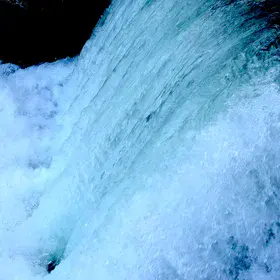 Swiss Rhine Falls Water Jet