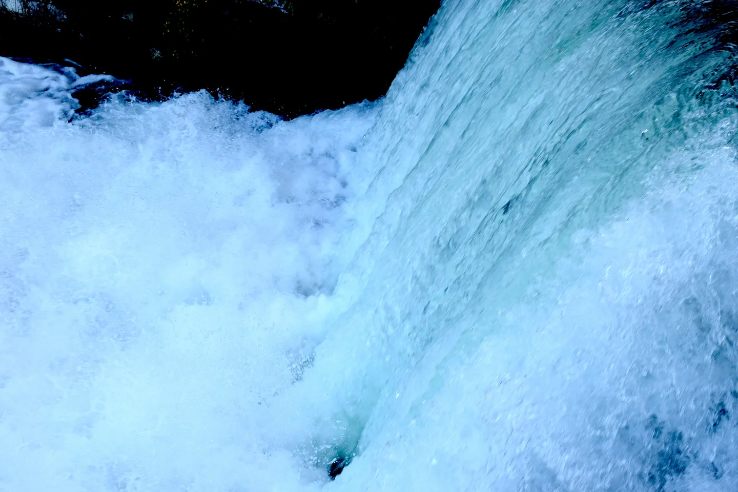 Swiss Rhine Falls Water Jet