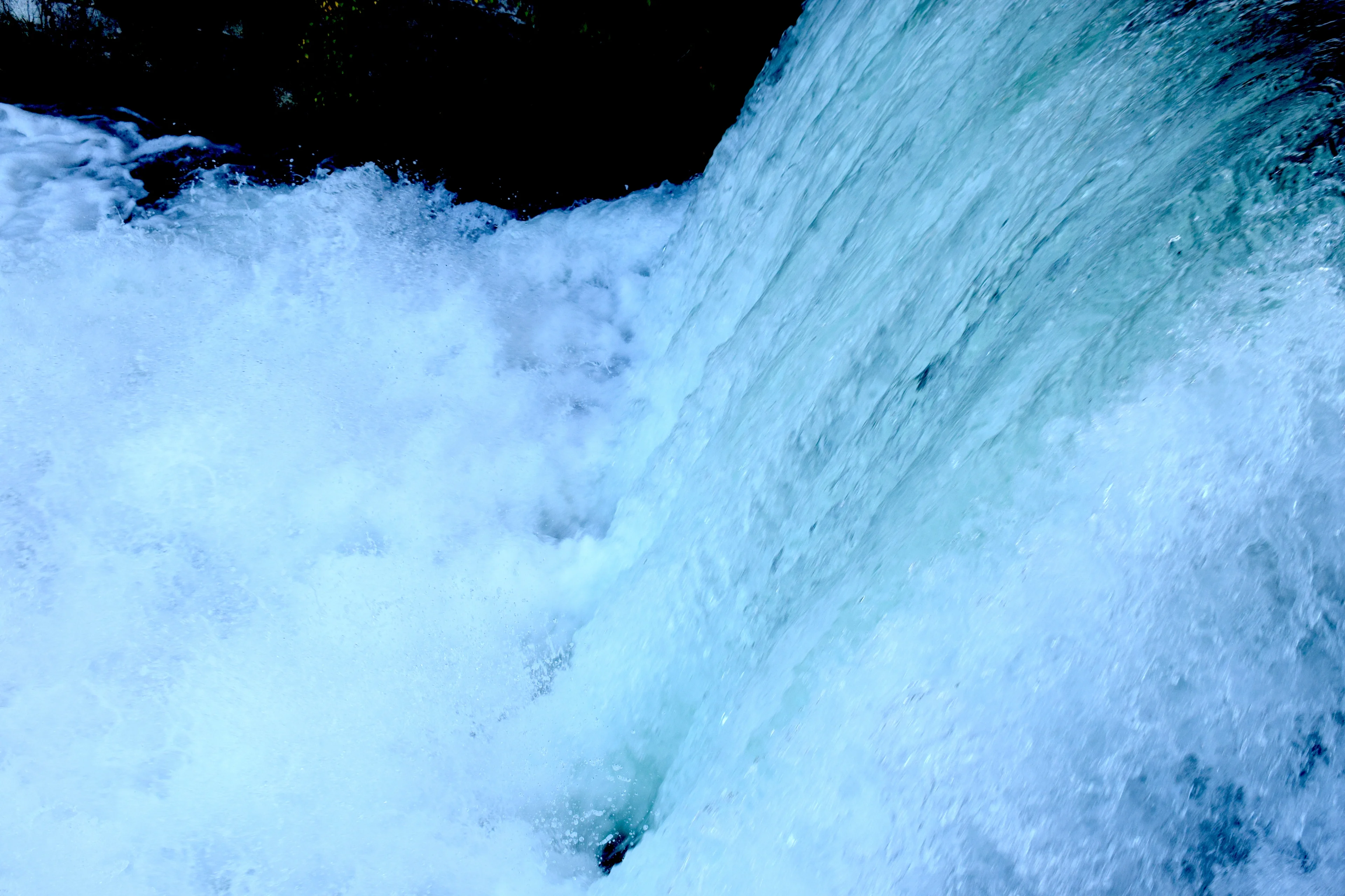 Swiss Rhine Falls Water Jet