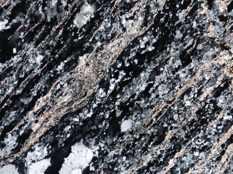 Quartz - sericite mylonite, Calamita, Elba