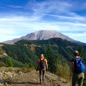 Into Mount St. Helens