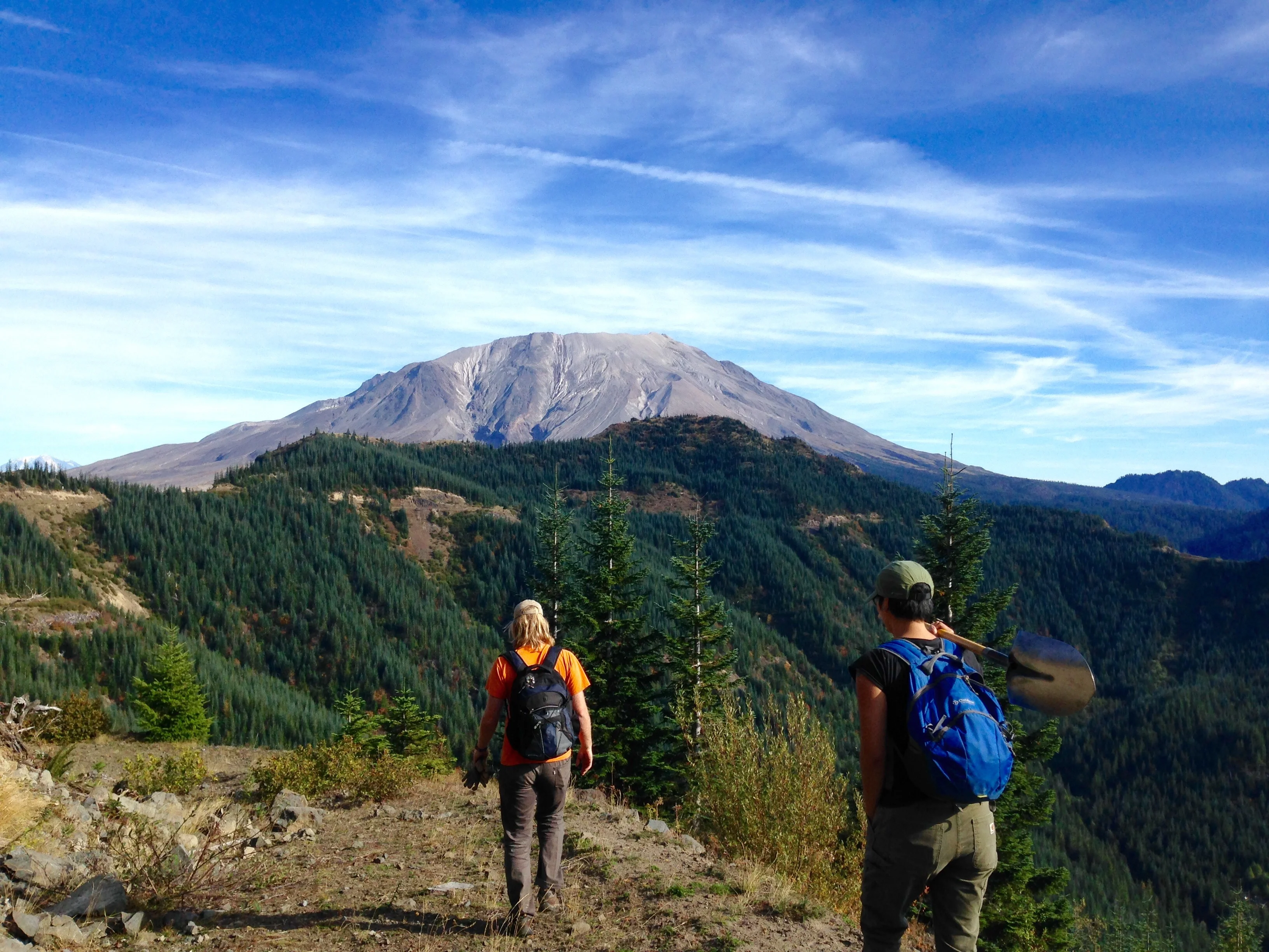 Into Mount St. Helens